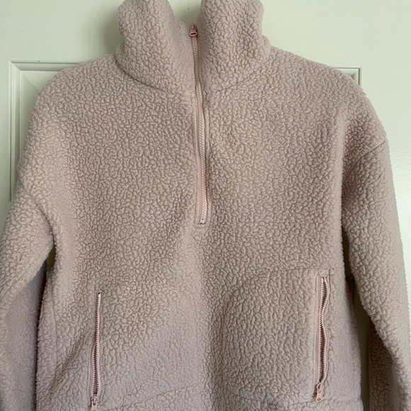 J.Crew 1/2 ZIP in Pink Polartec Fleece size XS - Picture 4 of 8